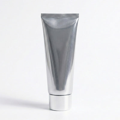 PP Tube with Twist Cap | Silver | 100g