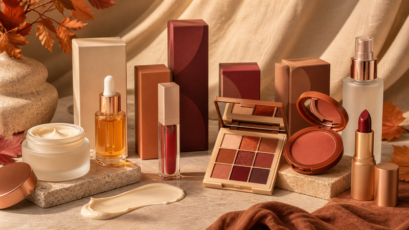 The Autumn Beauty Shift: Top Private Label Makeup & Skincare Trends to Launch This Fall