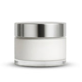 Acrylic Double-Wall Cream Jar | Silver Cap | 50g