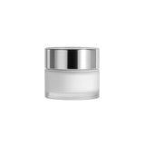 Acrylic Double-Wall Cream Jar | Silver Cap | 50g