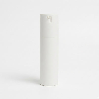 PP Snap-On Airless Bottle | Matte White | 50ml
