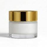 Acrylic Double-Wall Cream Jar | Gold Cap | 50g