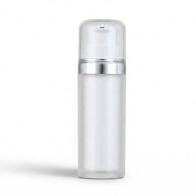 PP Double-Wall Airless Pump Bottle | Silver | 30ml